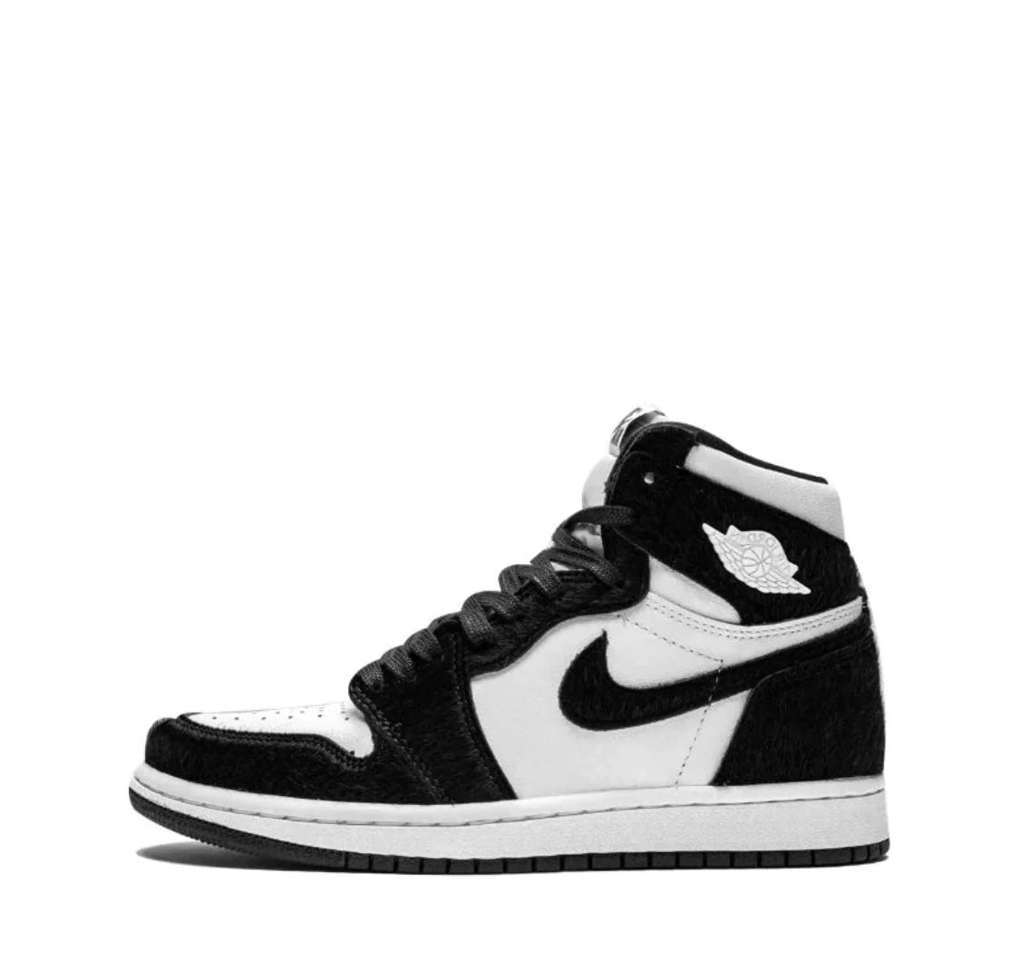 Air Jordan 1 Mid - Black / White