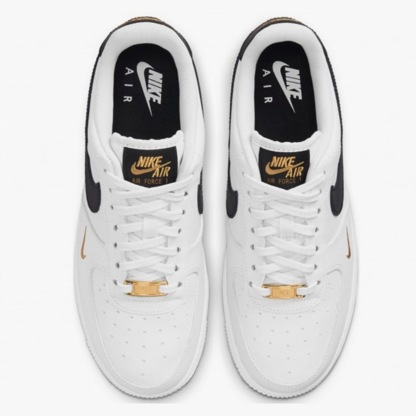 Nike Air Force 1 Low ‘07 Essential White Black Gold
