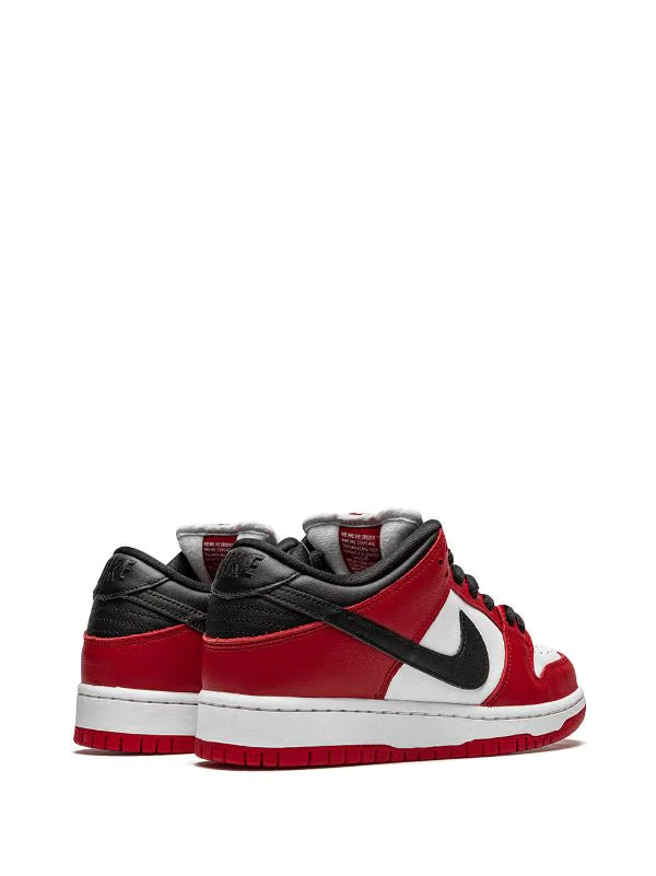 Nike SB Dunk White - Red